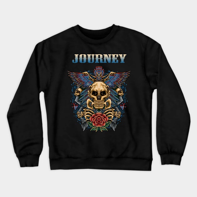 JOURNEY BAND Crewneck Sweatshirt by citrus_sizzle